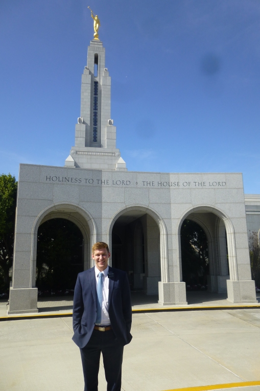 Zack at the temple